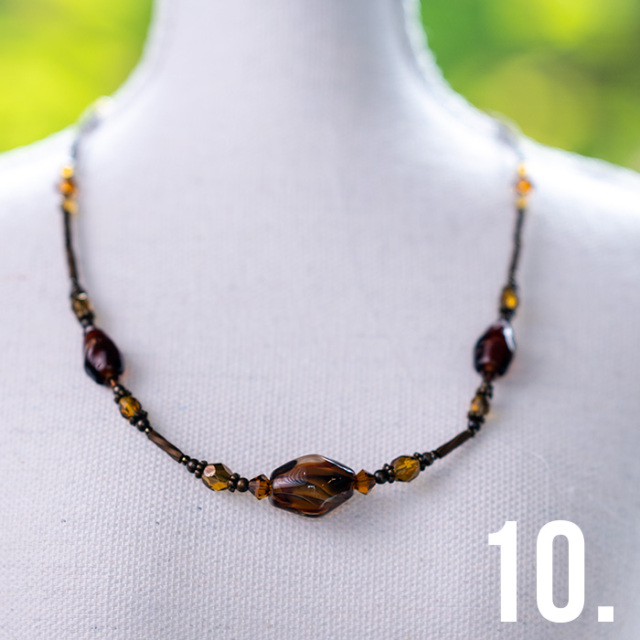 とんぼ玉　ネックレス