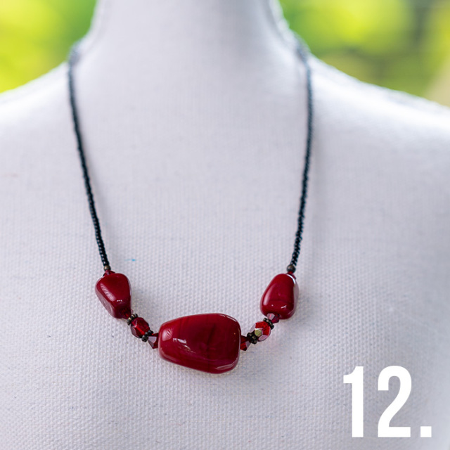 とんぼ玉　ネックレス