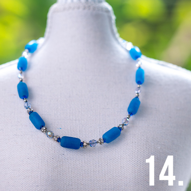 とんぼ玉　ネックレス