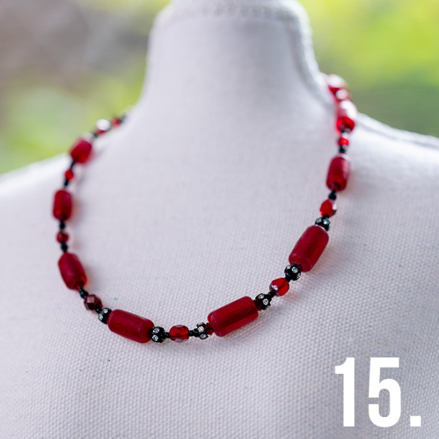 とんぼ玉　ネックレス