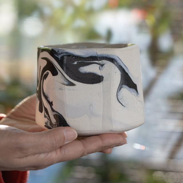 抹茶茶碗　作家　瀬津純司