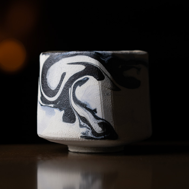 抹茶茶碗　作家　瀬津純司