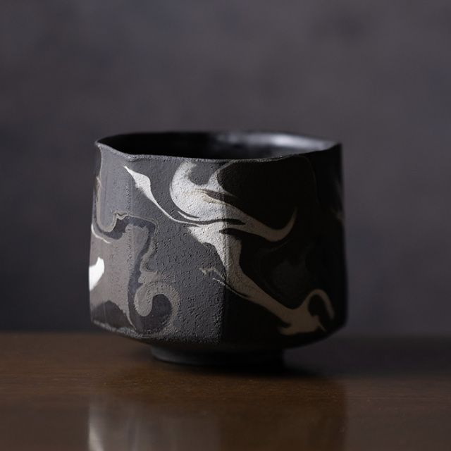 抹茶茶碗　作家　瀬津純司