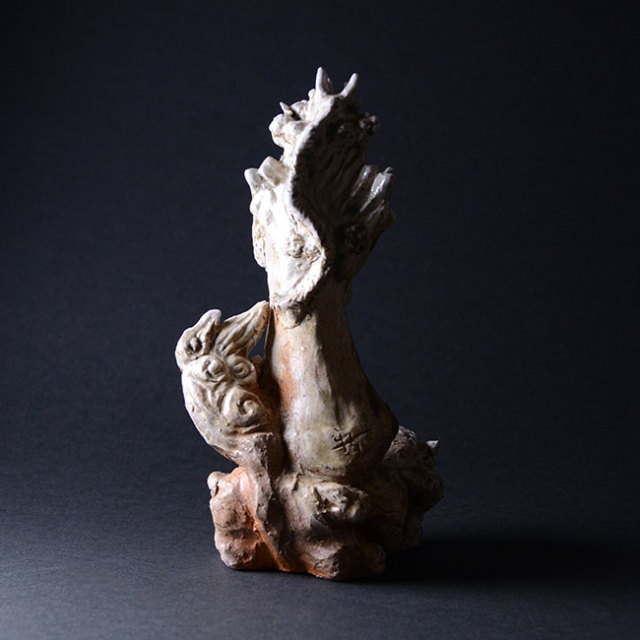 植葉香澄　龍盃　共箱、共布、栞　ぐい呑 植葉香澄 龍盃 共箱、共布、栞 ぐい呑