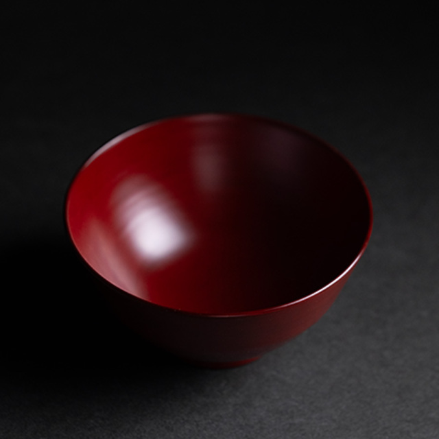 漆器 杉平椀(赤) 作家「角好司」