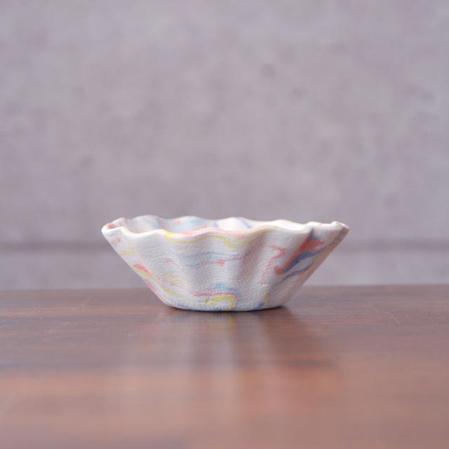 和食器　練込小鉢　作家「荒木漢一」