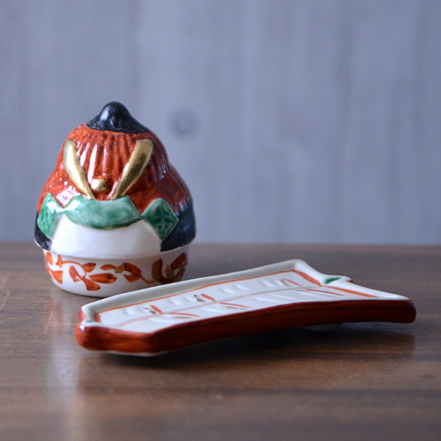 和食器 兜と矢羽皿セット 荒木陶房