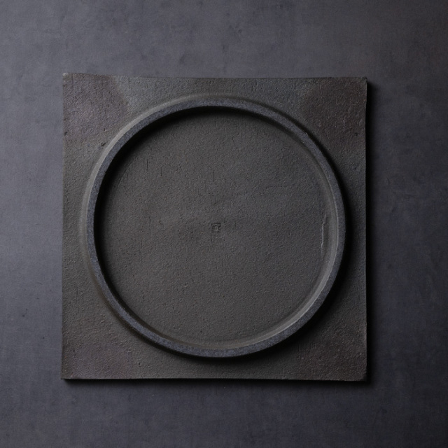 備前焼 緋襷 絵皿 角皿 長方皿 四方皿 大1枚 小2枚 セット 備前焼 緋