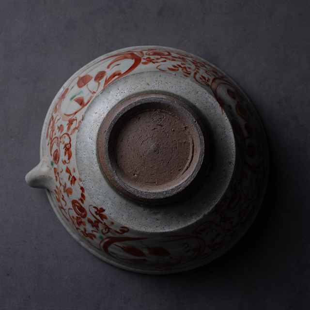 赤絵片口鉢（KIA-114） 作家「荒木漢一」