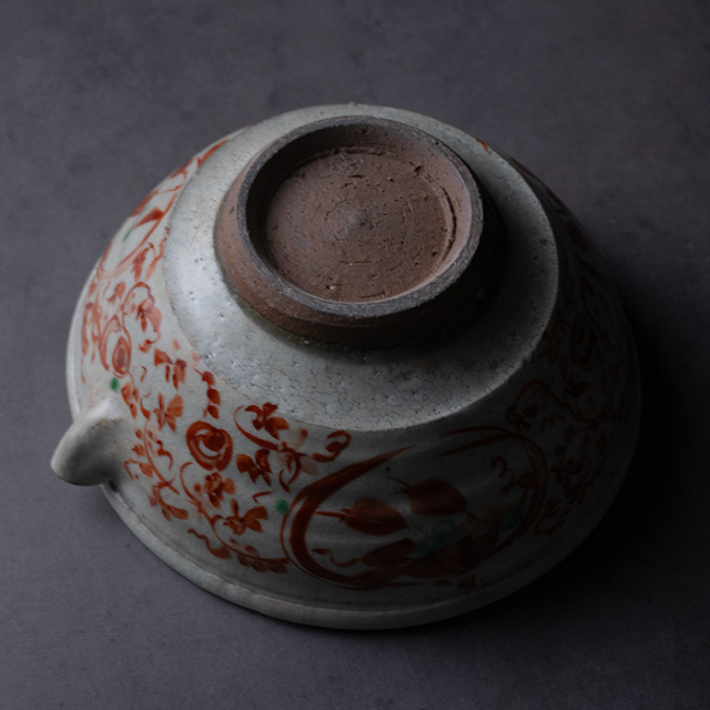 赤絵片口鉢（KIA-114） 作家「荒木漢一」