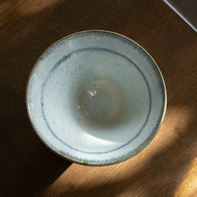 中国　清時代　南京山水紋湯鉢　共箱　送料込み0521 シリーズ以外・その他 京三島 夫婦湯呑（桐箱入）〈2個〉 京焼・清水焼