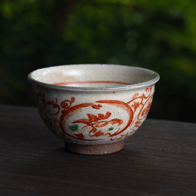ご飯茶碗 | 粉引赤絵飯碗（KIA-150） 作家「荒木漢一」