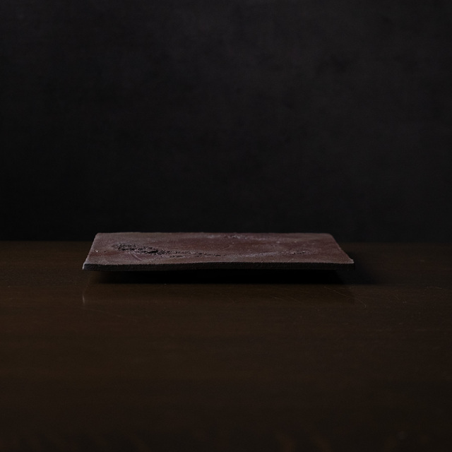 六寸皿　荒木漢一