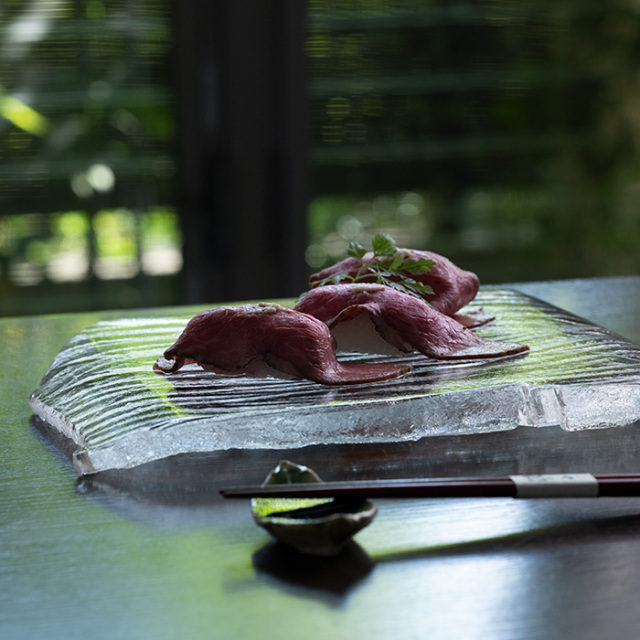 灰秞まな板大皿