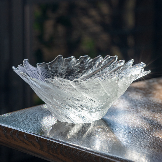 ガラス ボウル | 氷結鉢（KOK-298） 作家「岸本耕平」