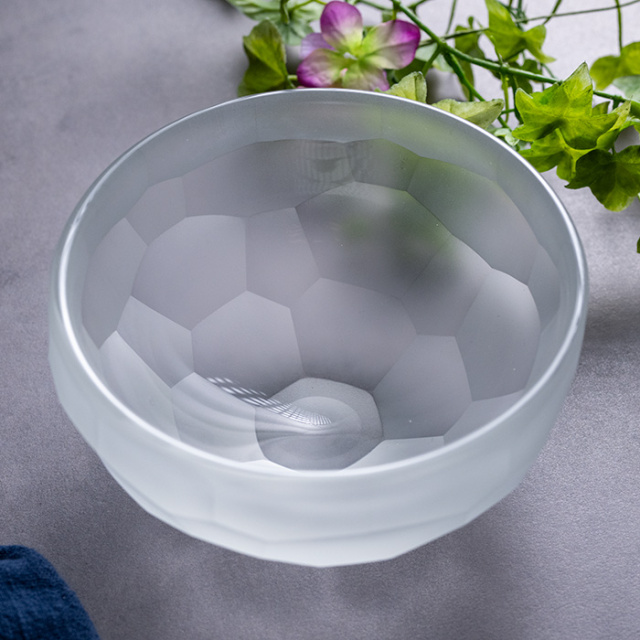 ガラス ボウル | 鉢「面カット」（KOK-306） 作家「岸本耕平」