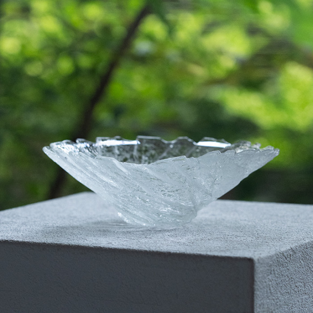 ガラス　花器　鉢