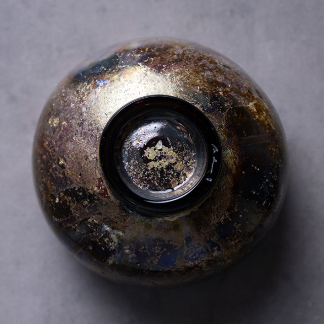 ガラス　花器　鉢
