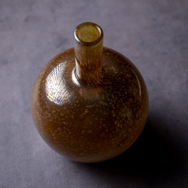 ガラス　作家　花器