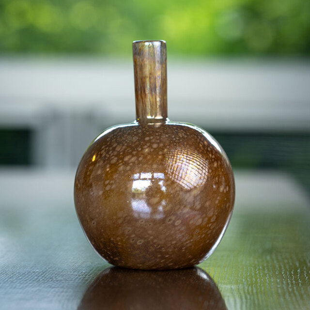 ガラス　作家　花器