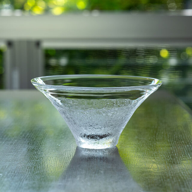 ガラス　作家　鉢