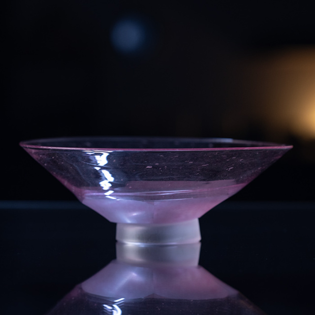 ガラス抹茶茶碗 | 茶碗「花模様」（KOK-401） 作家「岸本耕平」