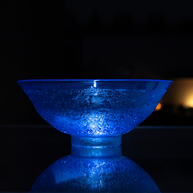 茶碗 ガラス抹茶茶碗 | 茶碗「金彩水面」（KOK-406） 作家「岸本耕平」