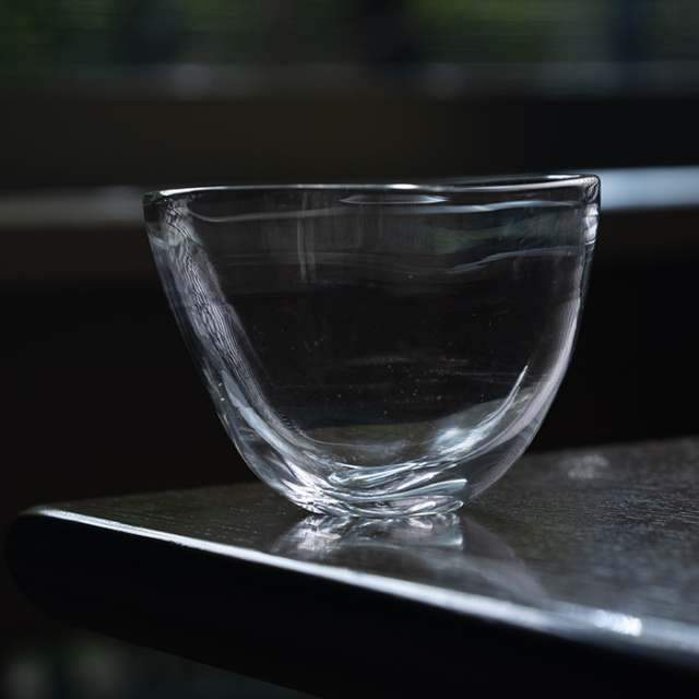 ガラス小鉢| ゆらぎ鉢（KOK-410） 作家「岸本耕平」