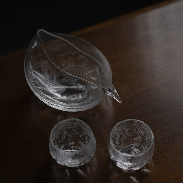 ガラス 酒器 岸本耕平