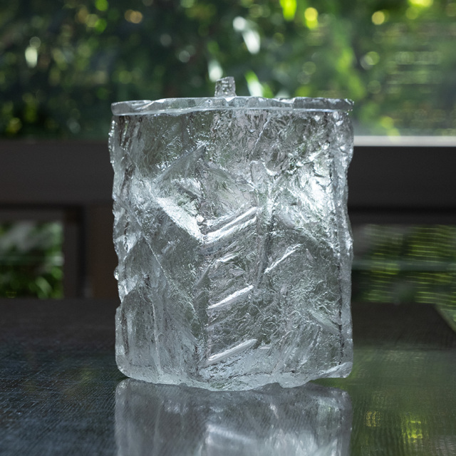 ガラス　茶器　　作家