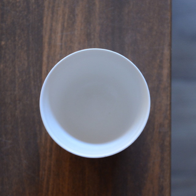 和食器 白磁蕎麦猪口 作家「竹内紘三」