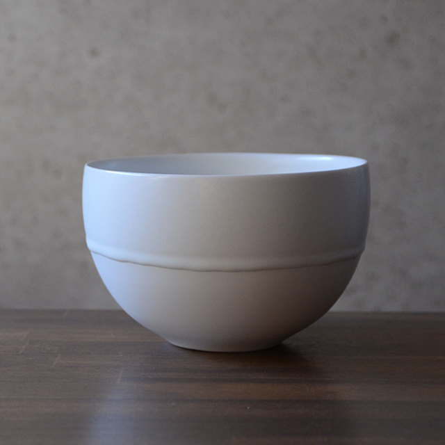 白磁 Flower Bowl (M) 作家「竹内紘三」