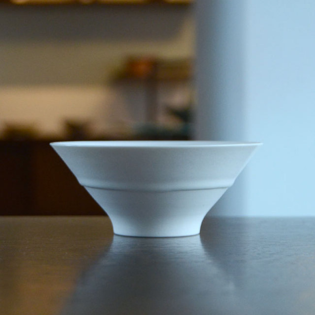 白磁飯碗 ver.2　作家「竹内紘三」