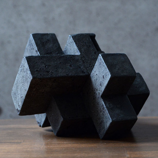 黒土花器 No.1　作家「竹内紘三」