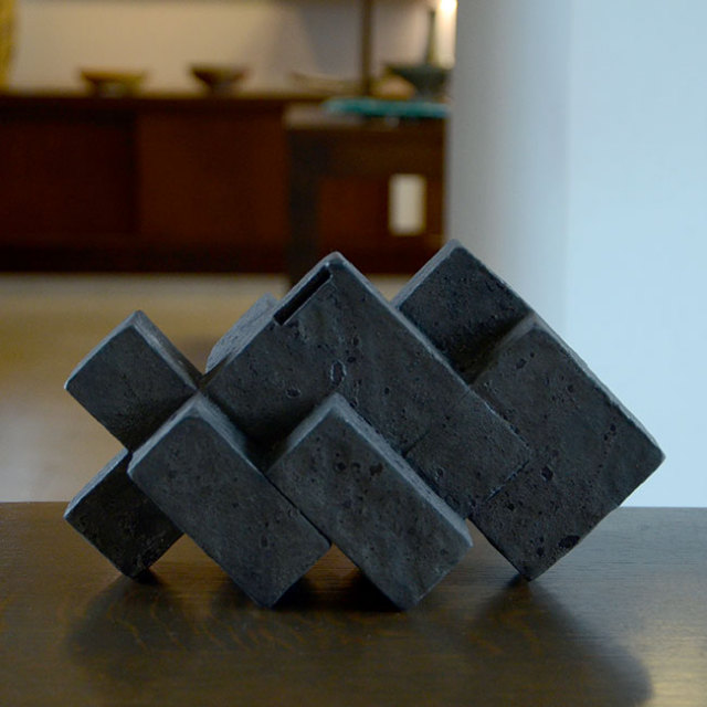黒土花器 No.1　作家「竹内紘三」