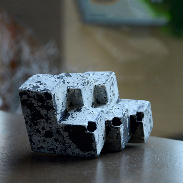 白化粧花器 No.1　作家「竹内紘三」