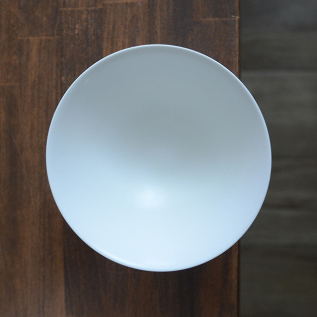 白磁飯碗大 (KT-187) 作家「竹内紘三」