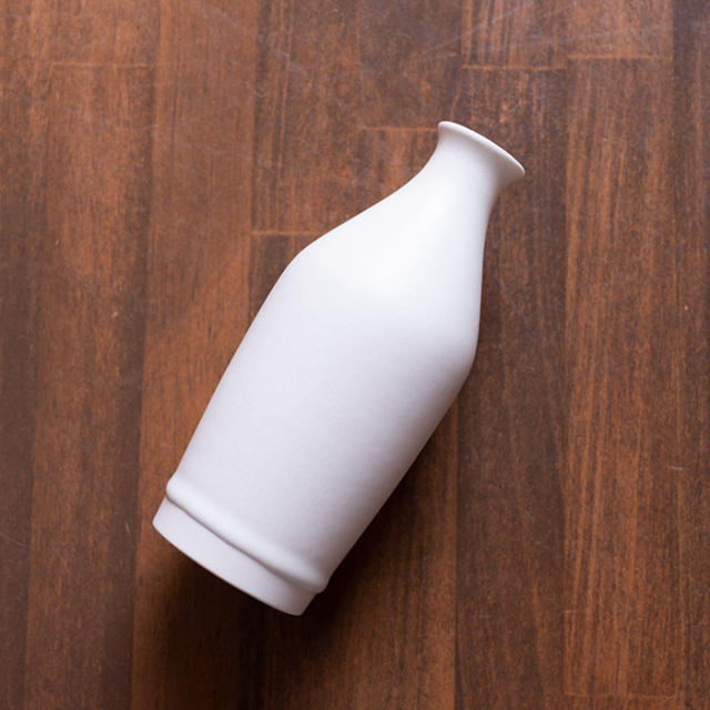 白磁一輪挿し(KT-224) 作家「竹内紘三」