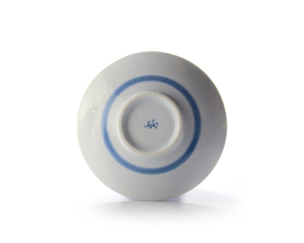 染付蛍袋文銘々皿5客揃