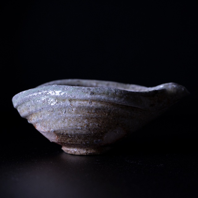 共箱付】伊賀片口注器（MA-284) 作家「新学」