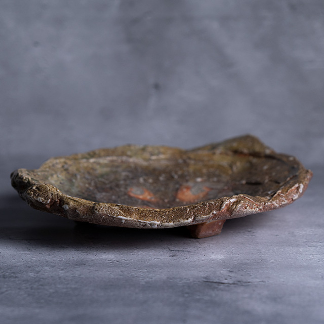 伊賀鎬皿（MA-348) 作家「新学」