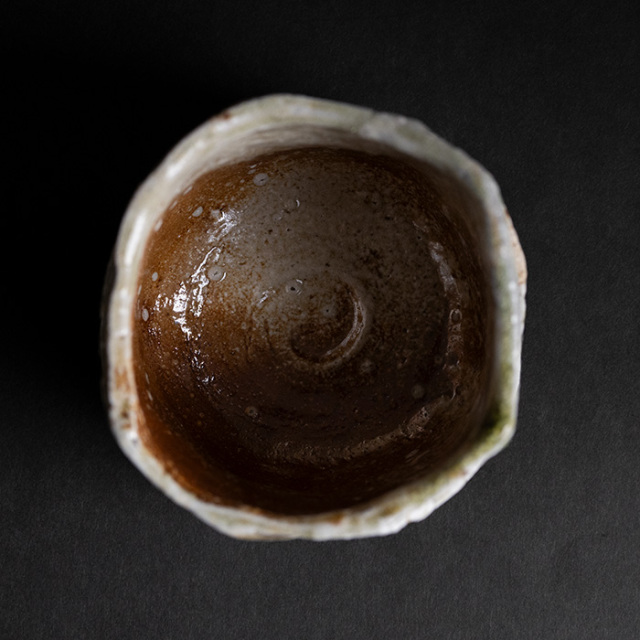 伊賀　抹茶茶碗　新学
