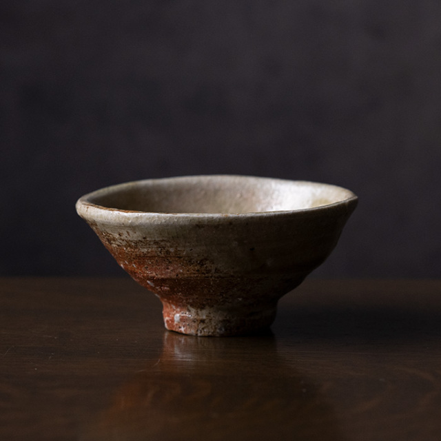 共箱付】伊賀盃（MA-365) 作家「新学」
