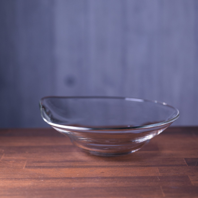 ガラス しずく鉢(M） 作家「原光弘」