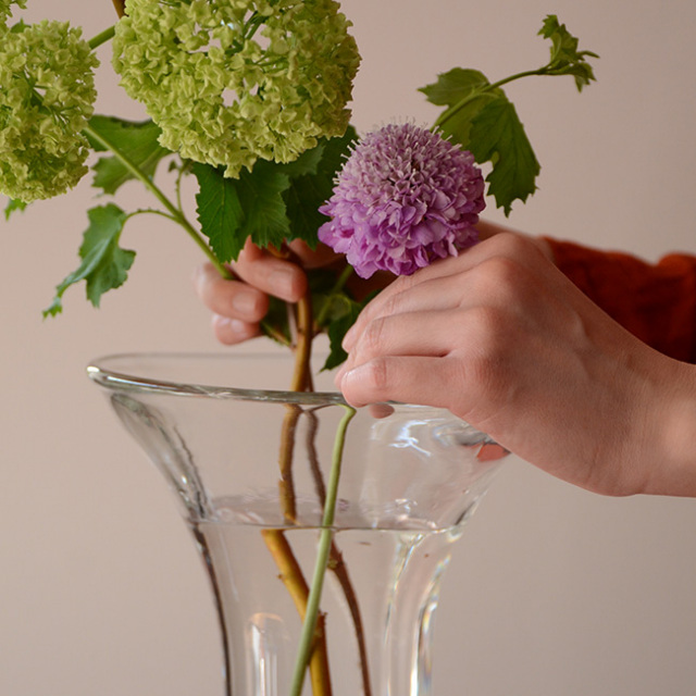 Glass Vase　作家「原光弘」 