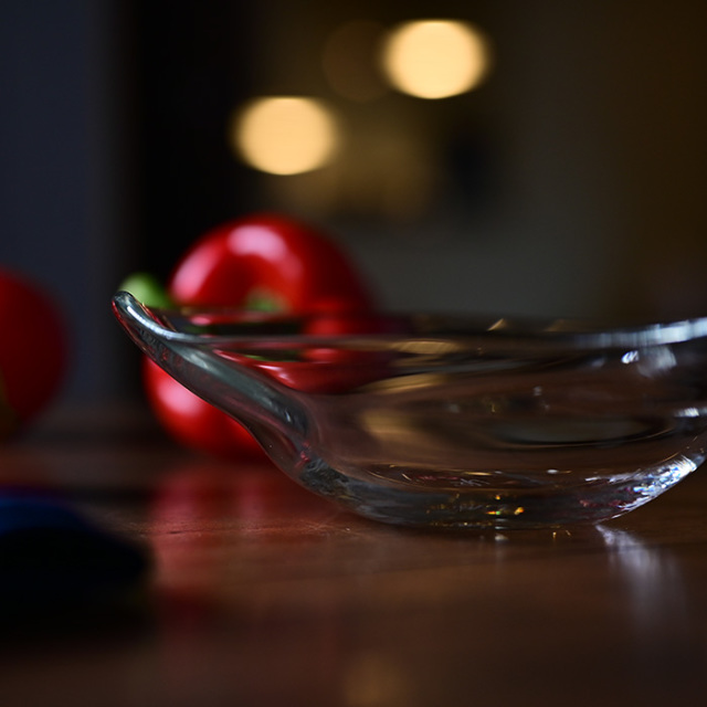 吹きガラス ガラスボウル ガラスのうつわ 作家もの 吹きガラス ガラスボウル ガラスのうつわ 作家もの