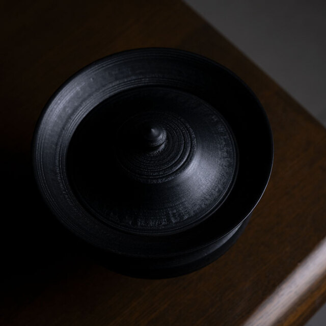 インテリア | 黒鳴壷 (MOT-001) 作家「田中元将」