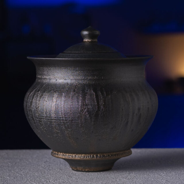 【緑釉壷　蓋付　双耳壷　獣高盛文様　中国・FK】◆古董 鑑賞陶磁器 インテリア mf24new-1-320x320.jpeg