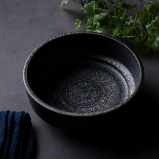小鉢 | 黒鳴丸鉢 (MOT-010) 作家「田中元将」
