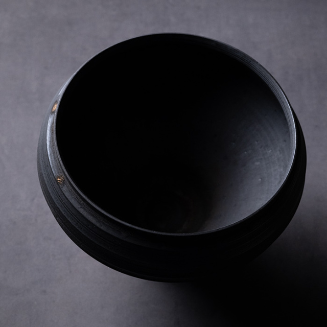 インテリア | 黒鳴花器 (MOT-018) 作家「田中元将」